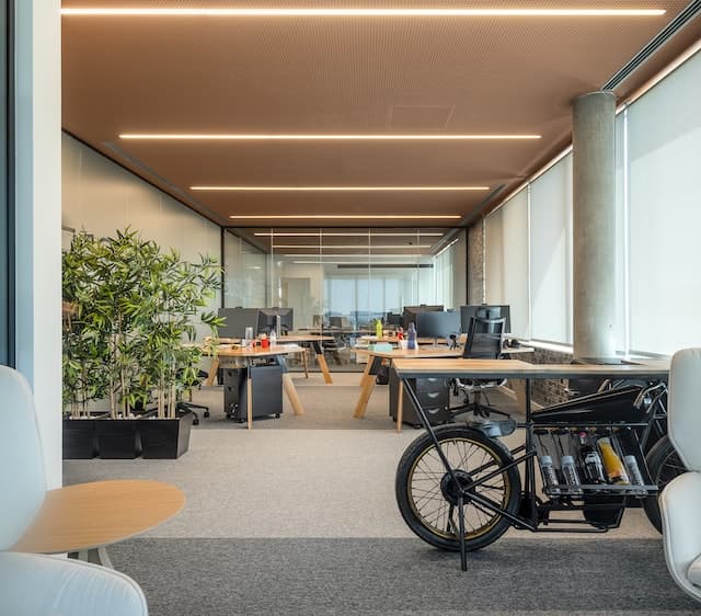 Espacio de oficina moderno